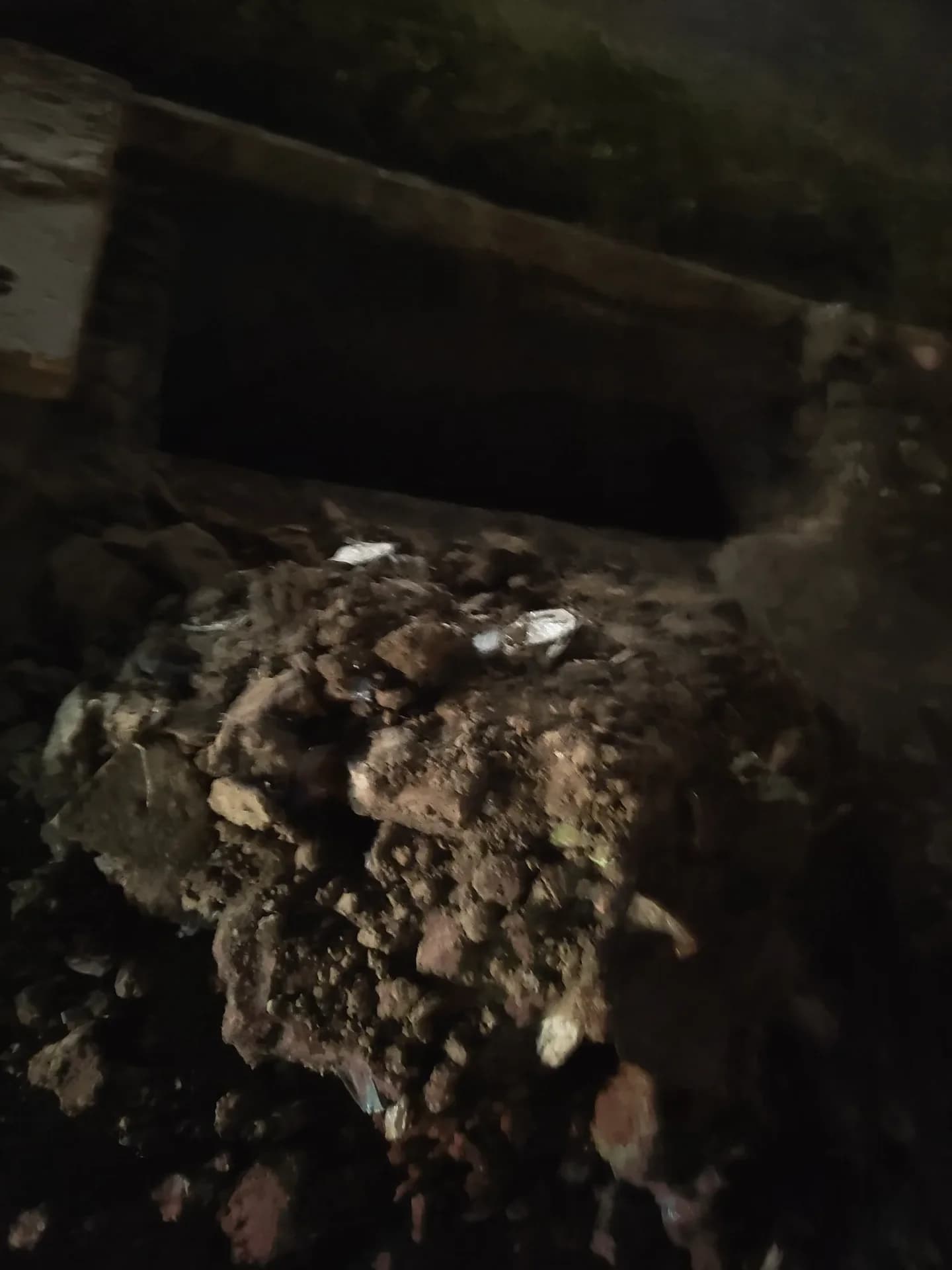 sewage overflow in Jal Vihar Colony